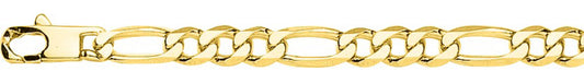 Chaîne alternée 1+3 or jaune 750 - ULTRA PLATE - 5mm - AV9R522.5