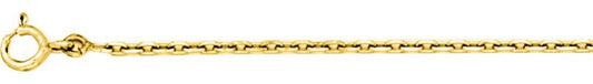 Chaîne forçat diamantée or jaune 750 - 1.75mm - AV9RF55