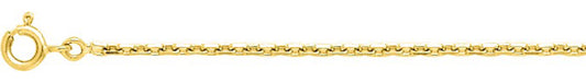 Chaîne forçat diamantée or jaune 750 - 1.85mm - AV9RF60