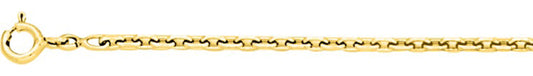 Chaîne forçat diamantée or jaune 750 - 2.10mm - AV9RF65
