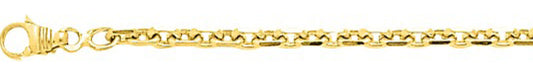Chaîne forçat diamantée or jaune 750 - 2.90mm - AV9RF90