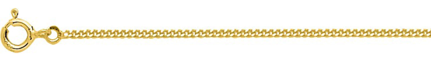 Chaîne gourmette or jaune 750 - 1.62mm - AV9RG45
